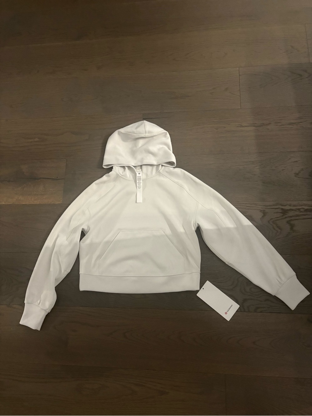 Lululemon stone colour soft stream hoodie sz 2 NWT